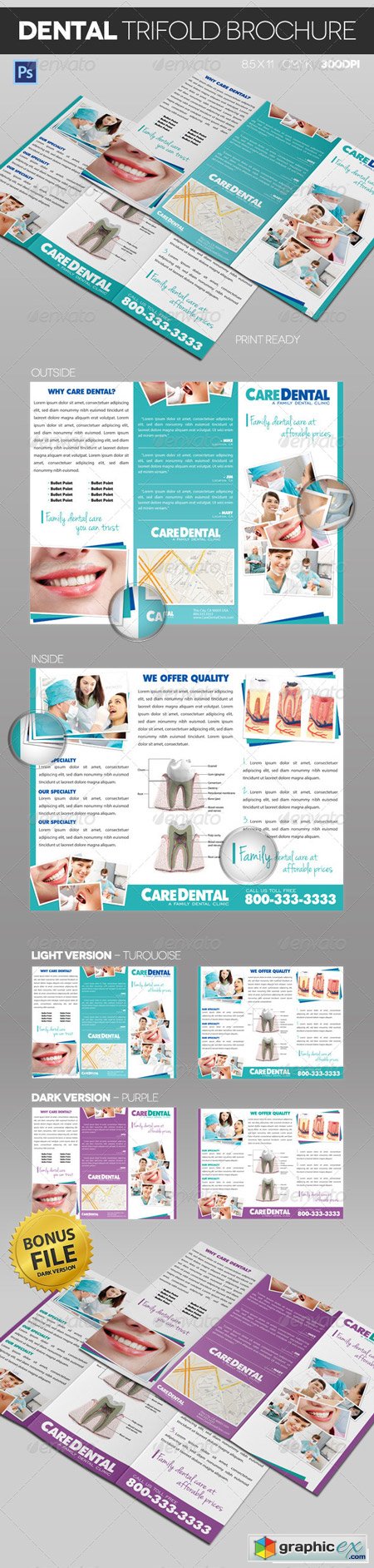 Dental Trifold Brochure