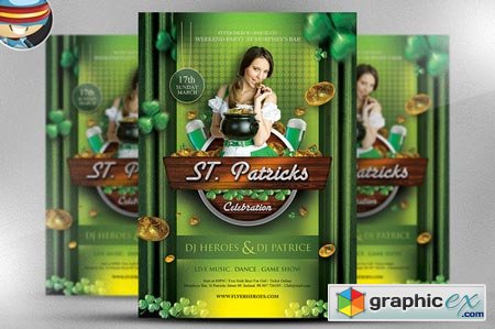 St. Patrick's Day Celebration 2 PSD 22434