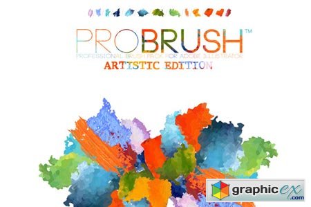 41 Artistic Brushes - ProBrush� 42393