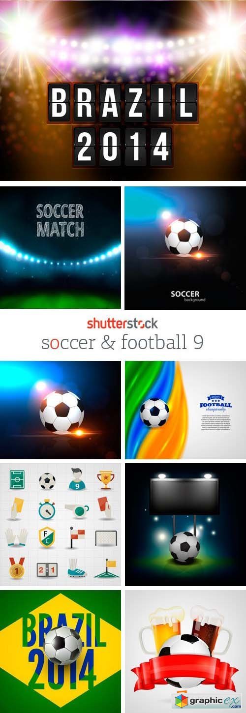 Amazing SS - Soccer & Football 9, 25xEPS