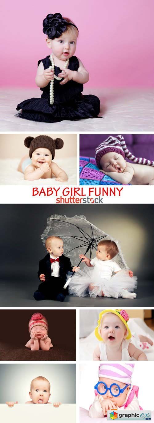 Amazing SS - Baby girl funny, 26xJPG