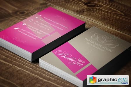Spa Business Card 45738