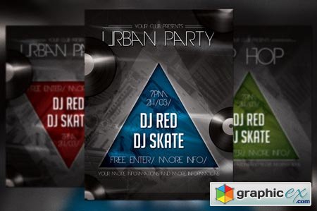 Urban Party Flyer 20855