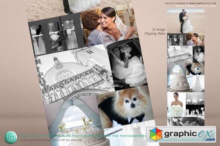 Photo Blog board Template 13 Images 20962
