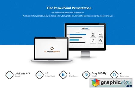 Flat PowerPoint Presentation 45037