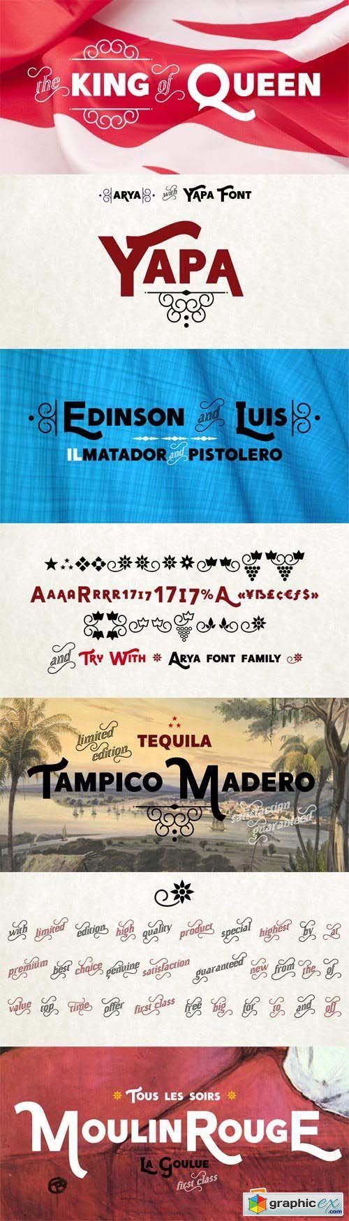 Yapa Font Family - 2 Fonts for $50