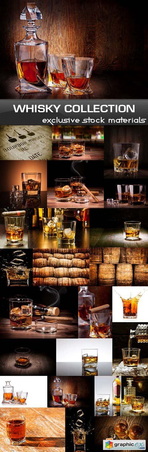 Whisky Collection, 25xUHQ JPEG