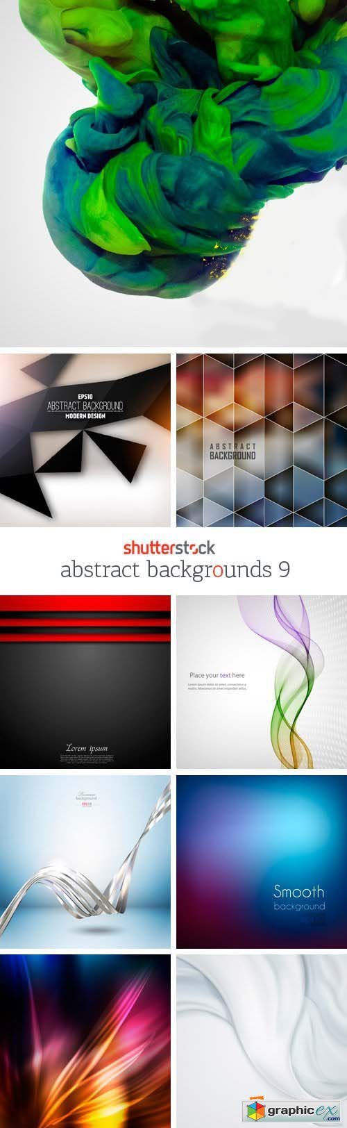 Amazing SS - Abstract Backgrounds 9, 25xEPS
