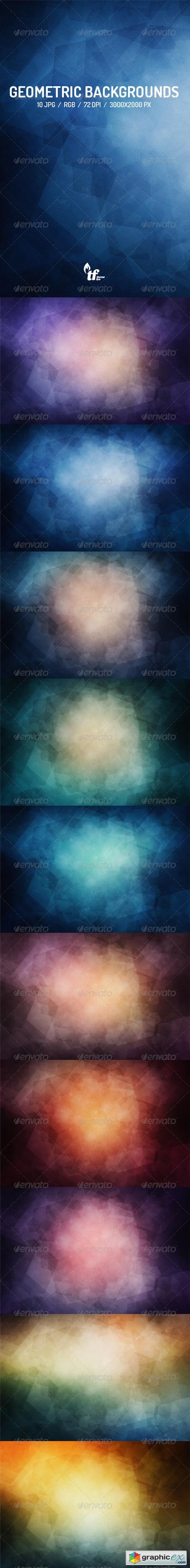 10 Abstract Geometric Backgrounds 7848017