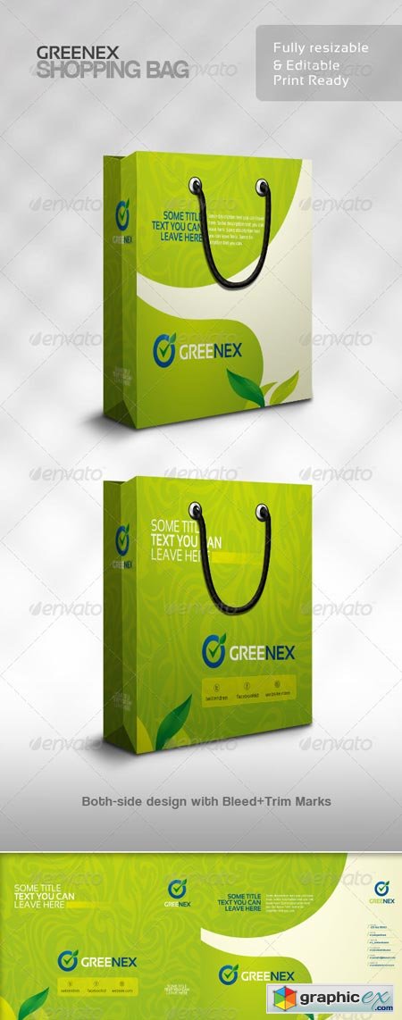 Greenex Multipurpose Creative Shopping Bag 3706961