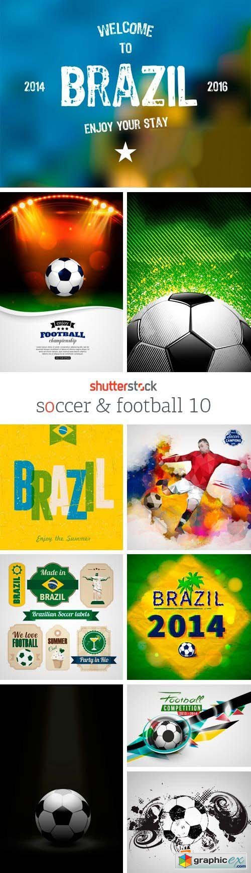 Amazing SS - Soccer & Football 10, 25xEPS