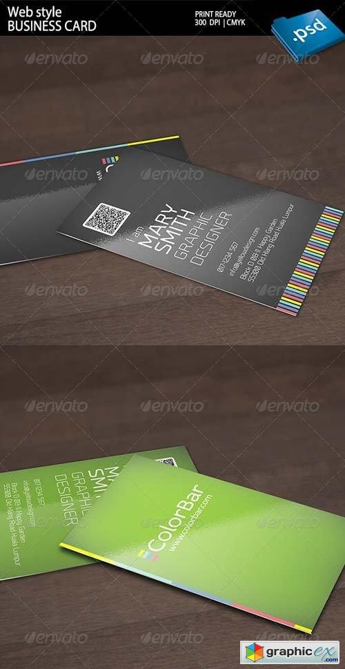 Web Style Business Card