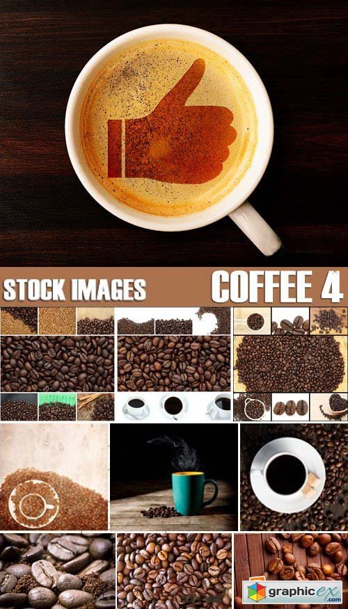 Stock Photos - Coffee 4, 25xJPG