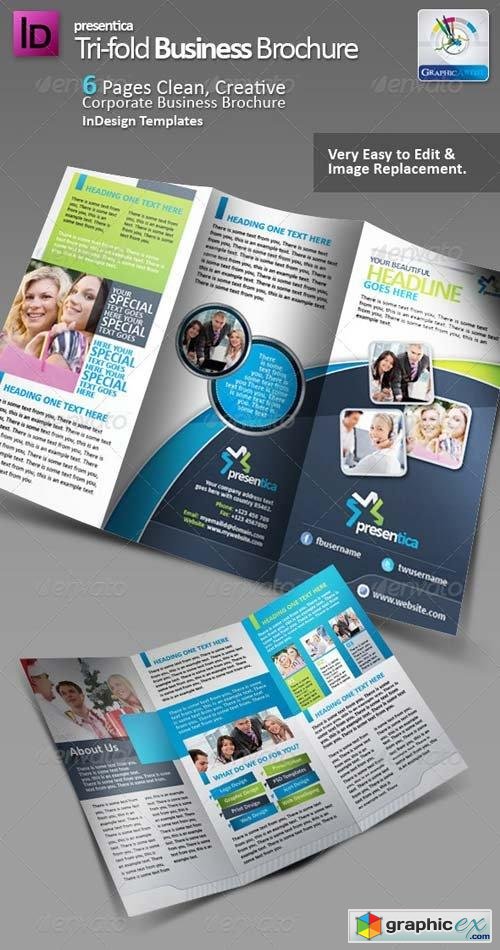 Presentica Tri-fold Corporate Brochure
