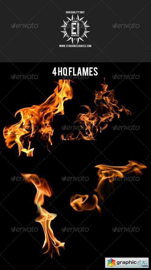 Isolated Flame Pack 1