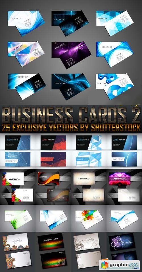 Business Cards 2  25xEPS