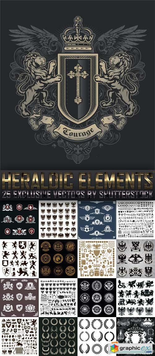 Heraldic Elements 25xEPS