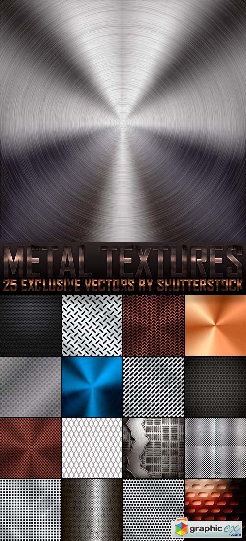 Metal Textures 25xEPS
