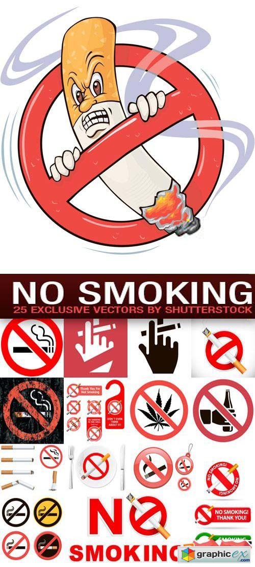 No Smoking! 25xEPS