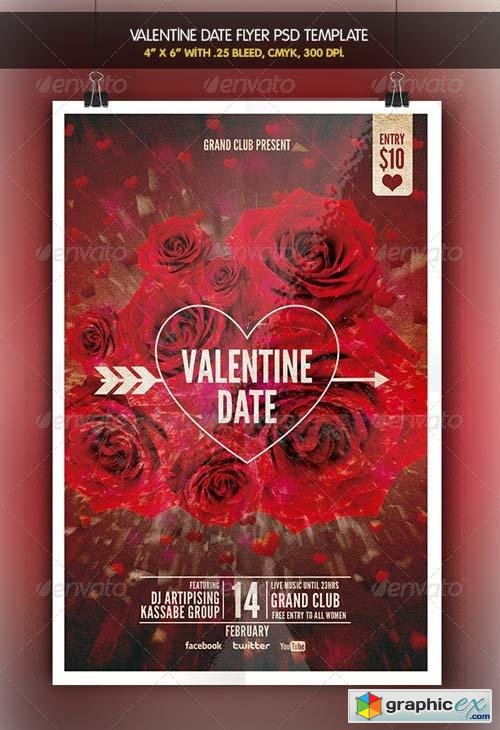 Valentine Date | Flyer Template