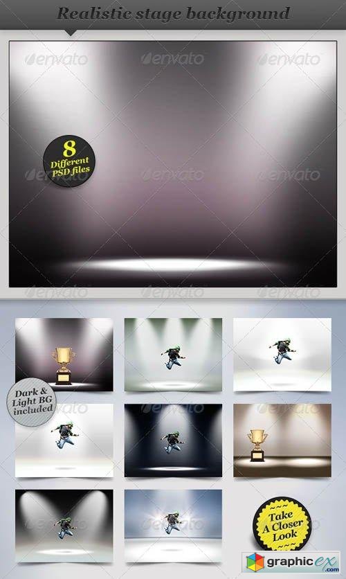 Spotlight Background - Product Showcase Display