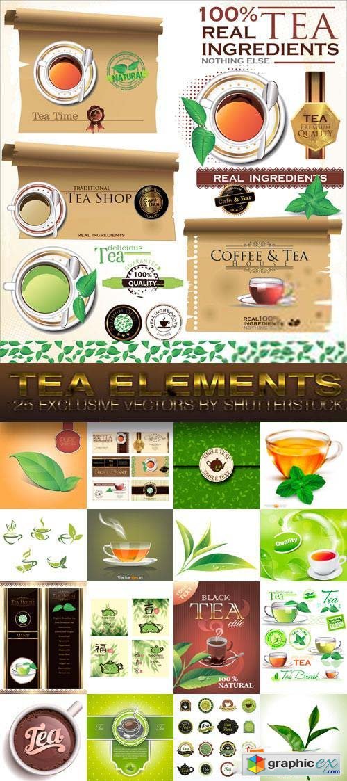 Tea Elements 25xEPS