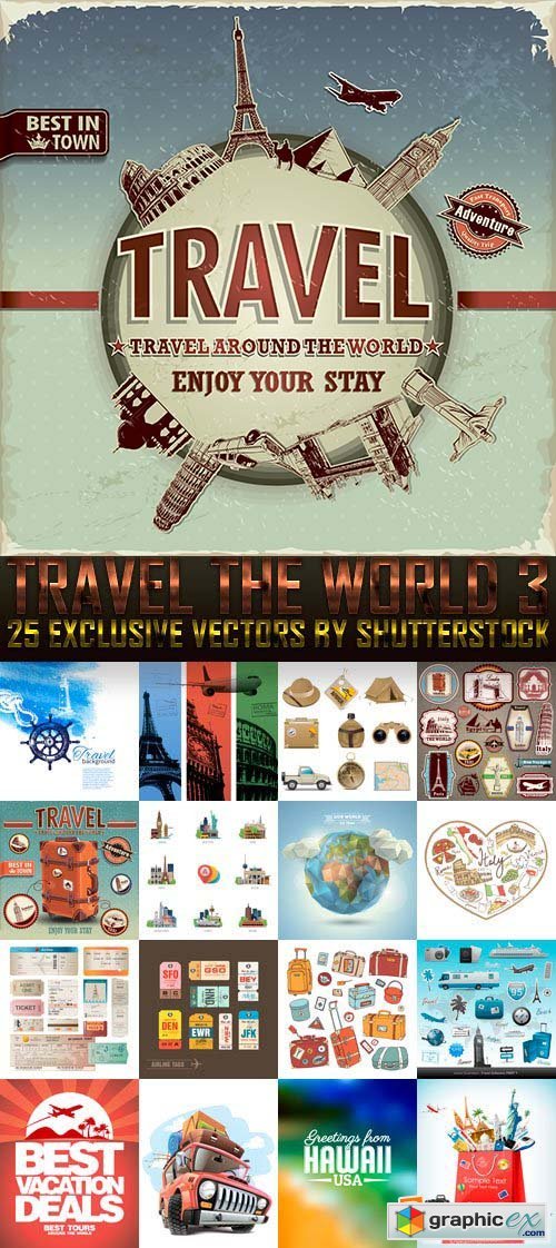 Travel the World 3, 25xEPS