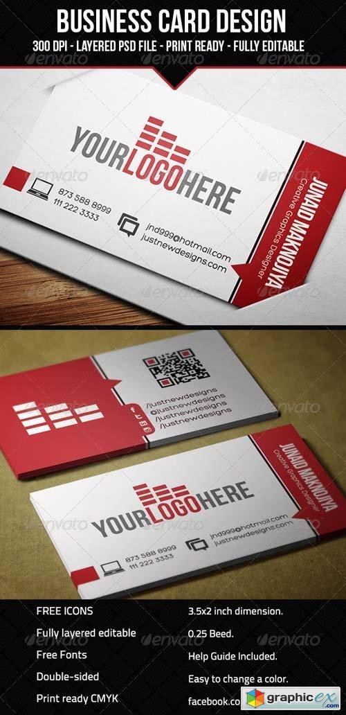 Corporate Business Card for Multipurpose 05