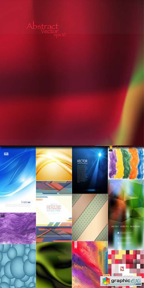 Abstract ardent background, 25xEPS
