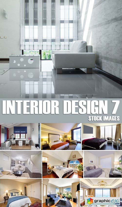 Stock Photos - Interior Design 7, 25xJPG