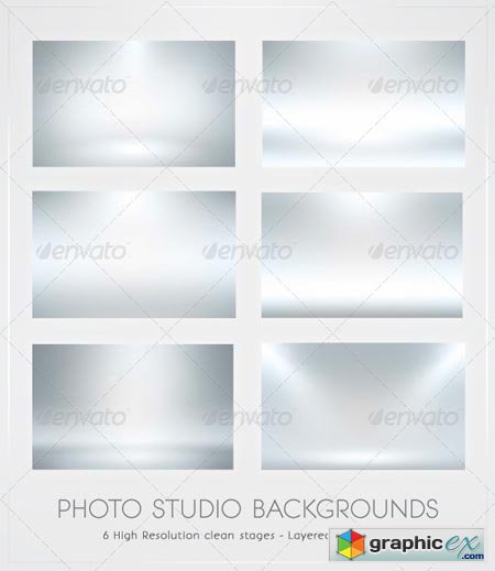 Infinite White Floor Spotlight Backgrounds 195944