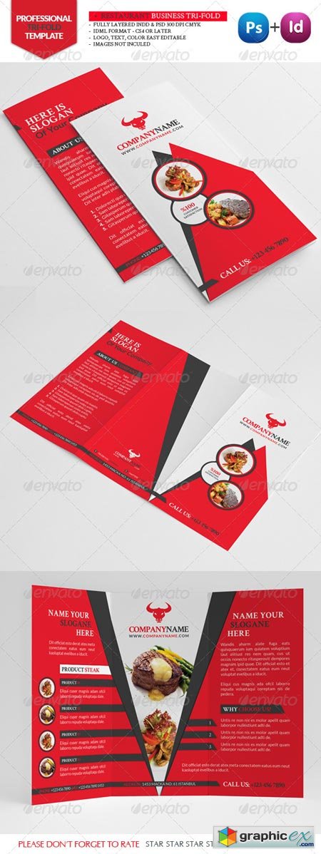 Restaurant Business Tri-Fold 3325066
