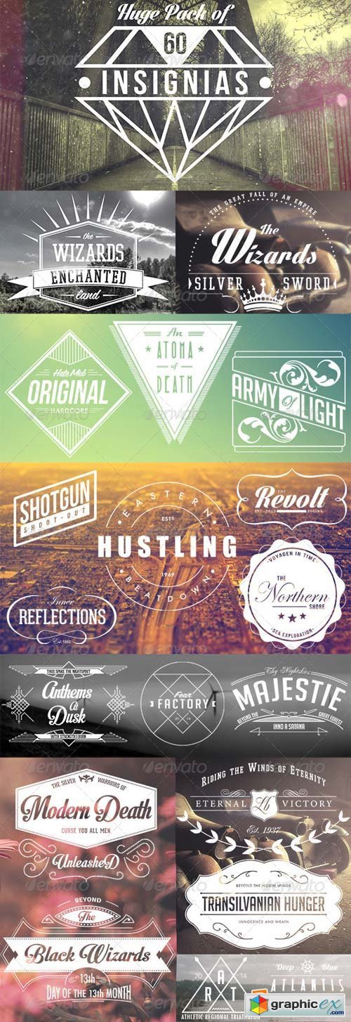 Insignias | Badges | Logo Templates Bundle
