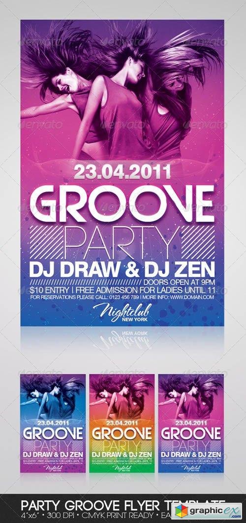 Party Groove Flyer