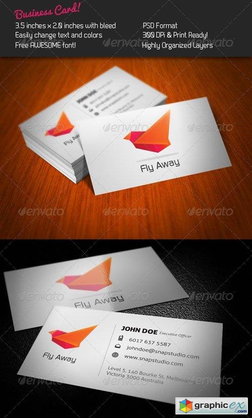 Fly Business Card