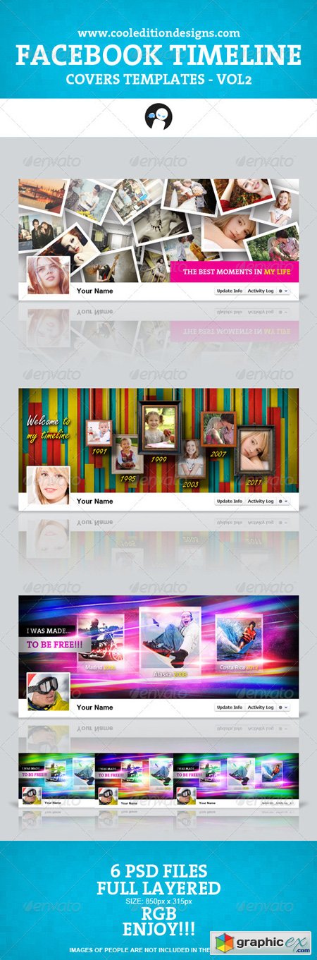 Facebook Timeline Covers Templates VOL2 1396104