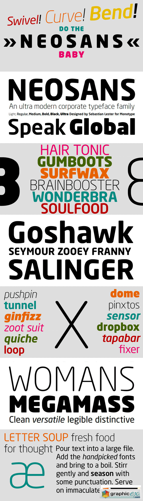Neo Sans W1G Font Family - 12 Fonts for �1060