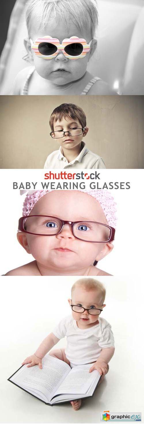 Baby Wearing Glasses - 25xJPG