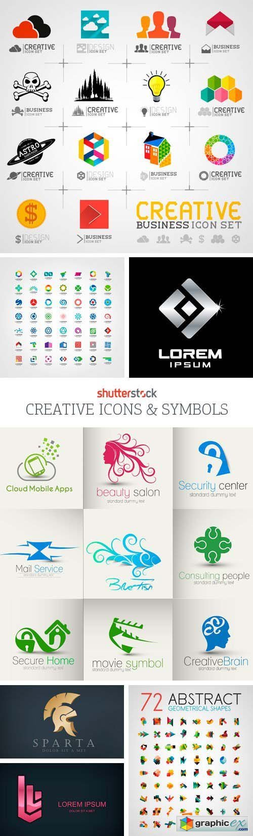 Amazing SS - Creative Icons & Symbols, 25xEPS