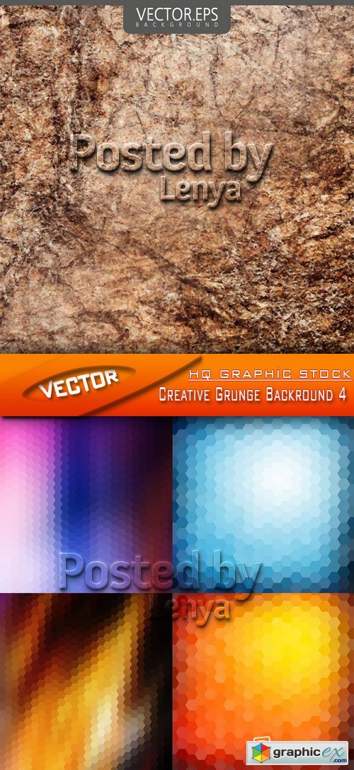 Stock Vector - Creative Grunge Backround 4