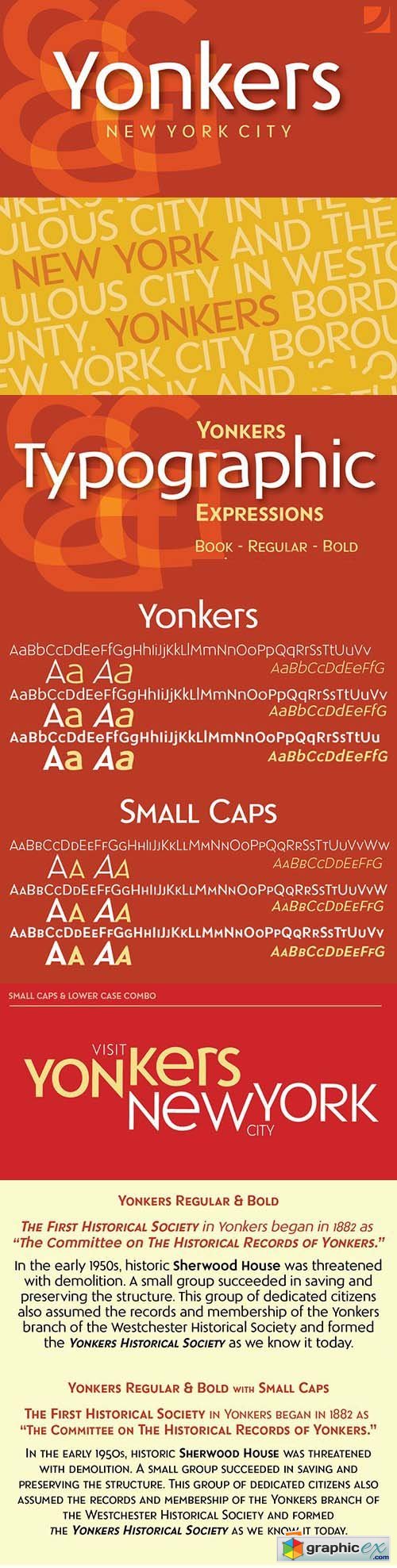 Yonker Font Family - 6 Font $230