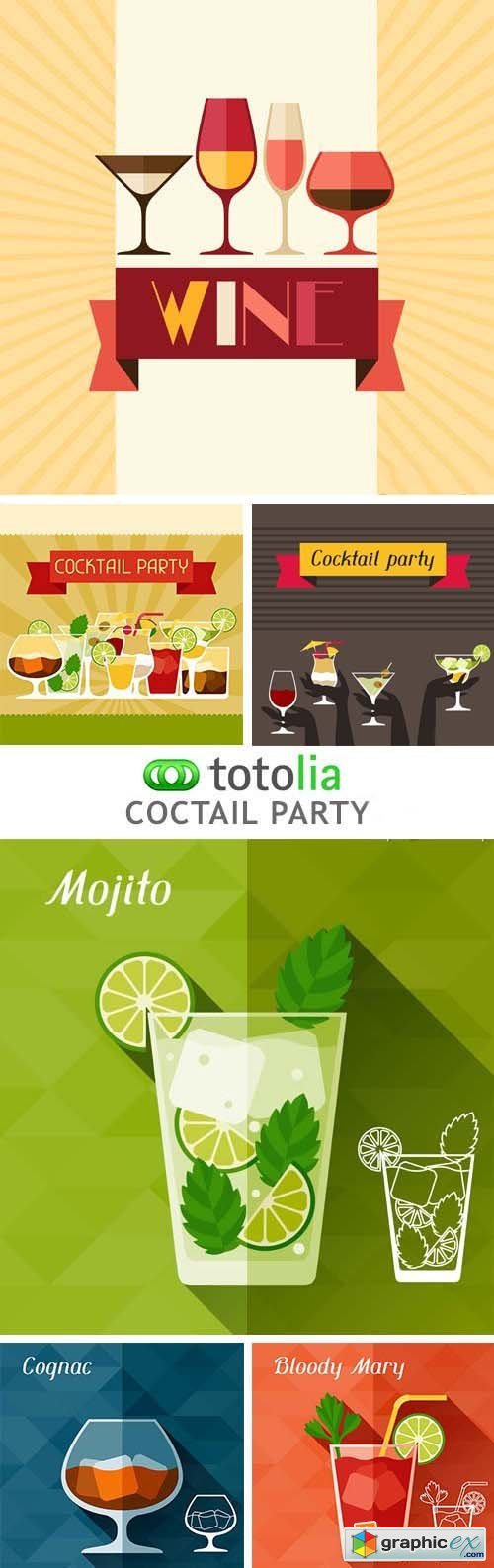 Coctail Party - 25xEPS