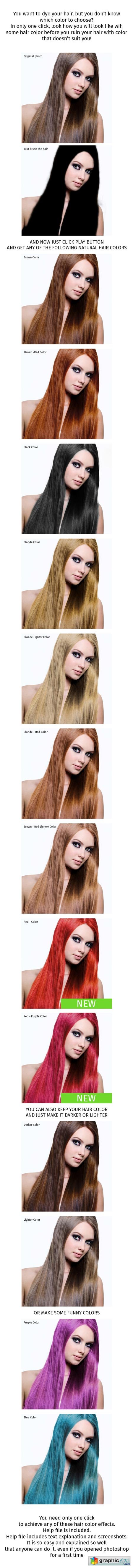 Hair Color Effect 8872948