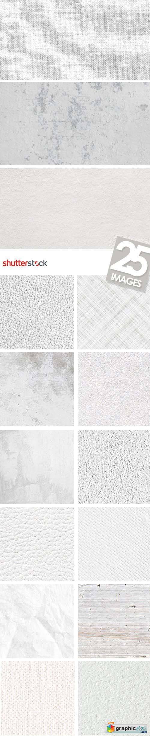White Surface Textures 25xJPG