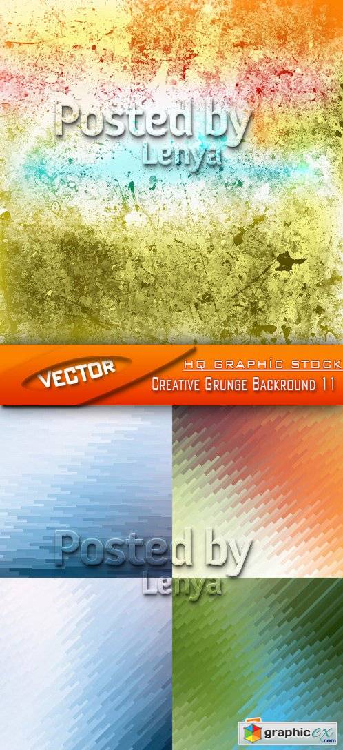 Stock Vector - Creative Grunge Backround 11