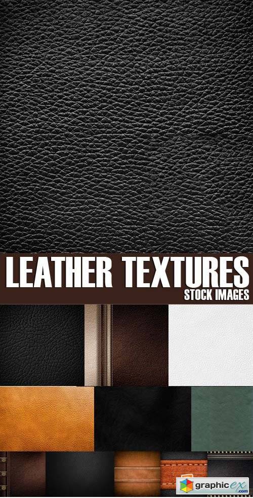 Stock Photos - Leather Textures, 30xJPG