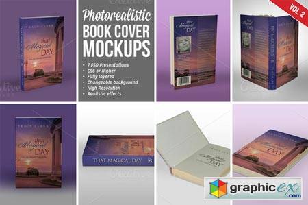 Photorealistic Book Cover Mockups 02 86918