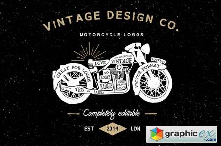 Vintage Motorcycle Logos 25530