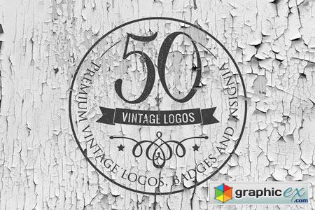 [50% OFF] Vintage Logos Templates 19089