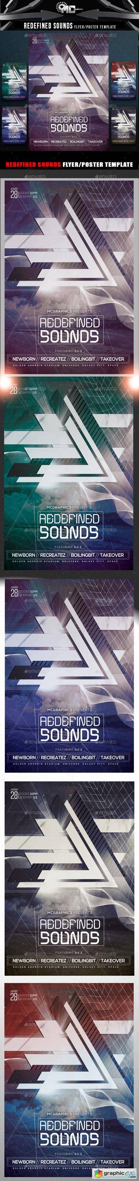 Redefined Sounds Flyer Template 8996117